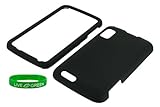 Black Rubberized Hard Case for Motorola Atrix 4G MB860 Phone, AT&T