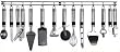 Edelstahl K�chenhelfer Set 13 Teile
