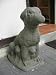 Labrador hund mit 2 jungen Steinguss Gartenfigur frostfest skulptur tierfigur