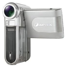 Aiptek Pocket DV 8800LE Camcorder MPEG 4 Recording - 2.4" LCD Display (5MP)