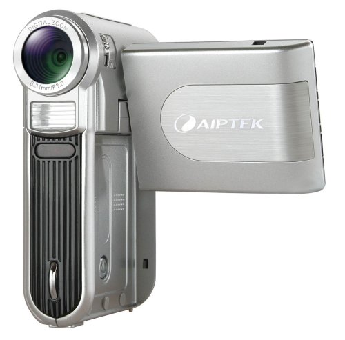 Aiptek Pocket DV 8800LE Camcorder MPEG 4 Recording - 2.4 inch LCD Display (5MP)
