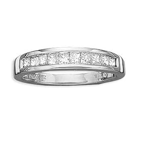 Platinum 1/2 ct. Diamond Bridal Wedding Band