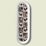 Highland Graphics Rooster Silhouette Spoon Rest Spoonrest