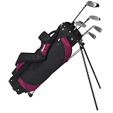 Wilson Junior Prestige Golf Set - Burgundy