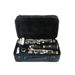 Hallelu HCL- 200 Clarinet w/case Nickel Plated Keys 1 Year Warranty.