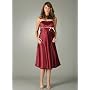 Sweetheart A-Line Tea-Length Formal for Bridesmaid Formal Prom