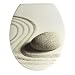 Wenko 19651100 WC-Sitz Sand and Stone - rostfreie Edelstahlbefestigung, Duroplast