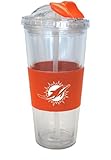 NFL No Spill Straw Tumblers
