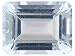 AVG 1.50CT 8X6MM EMERALD CUT AQUAMARINE FROM BRAZIL