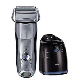 Braun Series 7 790 Electric Rechargeable Foil Shaver with Clean & Renew Charger
