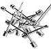 One Dozen CSI 1.75-inch Inflating Needles with dual inside and outside threading
