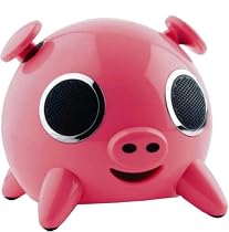 Amethyst iPig iPod Speaker Dock -Pink