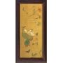 (7x14) Chen Hongshou (One Hundred Butterflies, Flowers, and Insects (Detail, White Flower)) Framed Art Print