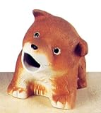 犬 茶 4号 【信楽焼 置物】