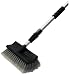 Automotive : Detailer's Choice 4B360 Tri-Level Flow-Thru Vehicle Wash Brush with 72" Telescoping Handle