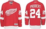 Probert #24 Detroit Red Wings Reebok Premier Home Jersey - X-Large
