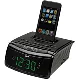 RCA RCA RC59I Alarm Clock Radio with iPod Dock 0.6 green LED display / Wake to iPod, radio, or alarm - RCARC59I