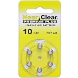 60 Hearclear Hearing Aid Batteries Size: 10