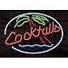 On The Edge 260025 Cocktails Tree Neon Sign