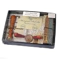 PERSONALISED TWO INITIALS MONOGRAM WAX SEAL SEALING SET