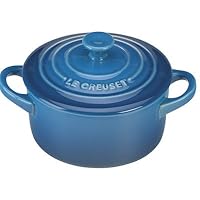 Le Creuset Stoneware 8-Ounce Petite Round Covered Casserole, Marseille