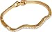 Fashion Link Bracelets Jewelry India Gold Plated Metal with Cubic Zirconia (KB378)