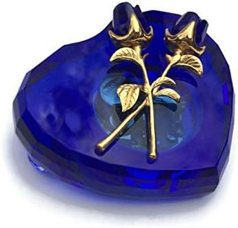 Best Blue Crystal Music Box Plays "For Elise" . Best Personalized Gift for Her or Loved Ones, for Birthday, Anniversary, Christmas