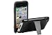 Scosche kickBACK Hybrid Case for iPod Touch 4G (Black)
