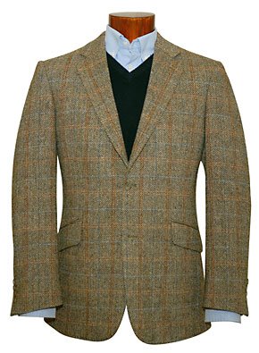 Harris Tweed Hamish Light-Weight Wool Jacket
