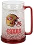 San Francisco 49ers 16oz Crystal Freezer Mug