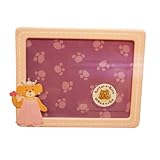 Build A Bear Workshop Pink Birth Certificate Frame with Princess Bear