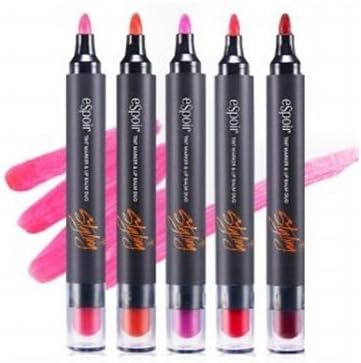 Espoir Styling Tint Marker & Lip Balm Duo #WN602 Burgundy Sketch, Korean Cosmetics