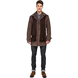 Calvin Klein Men's Wool Novelty Wool Scarf Coat