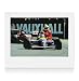 Iconic print of Nigel Mansell giving Ayrton Senna a lift home after the British Grand Prix at 
Silverstone in 1991, after the Brazilian had run out of fuel.
