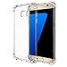 Galaxy S7 Case, Teclan [Crystal Clear] Anti-Scratch Clear Back Panel + Bumper Cover Shock-Absorption TPU Bumper + Protective Corner for Samsung Galaxy S7 - Crystal Clear