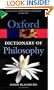 The Oxford Dictionary of Philosophy (Oxford Paperback Reference)