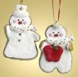 Club Pack of 12 Nurse & Teacher Cookie Thank You Gift Christmas Ornaments #26706