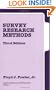 Survey Research Methods, Third Edition (Applied Social Research Methods Series)