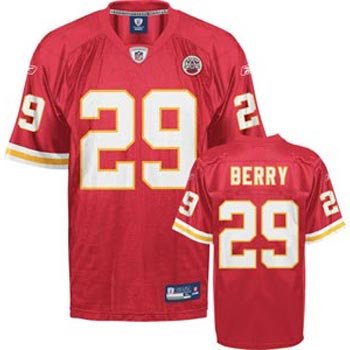 Eric Berry Kansas City Chiefs Red Youth Reebok Jersey - Youth-XL
