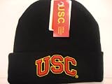 Ncaa Usc Cuffed Beanie Black Raised Logo