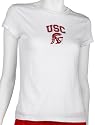 Soffe USC Women's Junior Short Sleeve Tissue Tee
