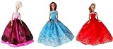 Barbie Doll Dresses - The Fairy Tale Collection (3 Dress Set) - DOLLS NOT INCLUDED