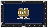 Notre Dame Fighting Irish Billiard Cloth with Rails