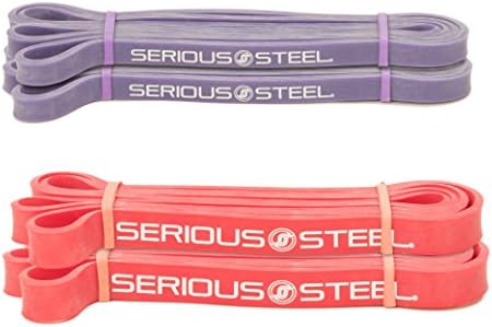 *Pair* Beginniner Pull-Up Pack - Pairs of #1, #2 (5 - 50 lbs.) CrossFit / Pilates Power Band Set