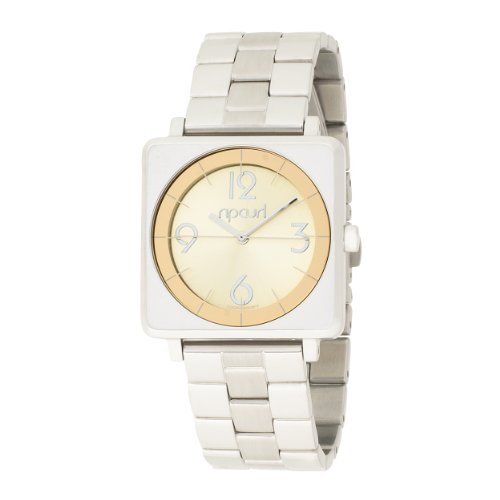 Rip Curl Womens A2388G-GOL Lorna Stainless Steel Gold Watch