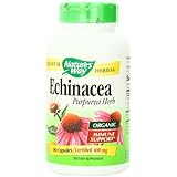 Nature's Way Echinacea Herb, 180 Capsules, 400 mg