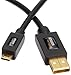 Order AmazonBasics USB Cable - 2.0 A Male to Micro B (6 Feet / 1.8 Meters)