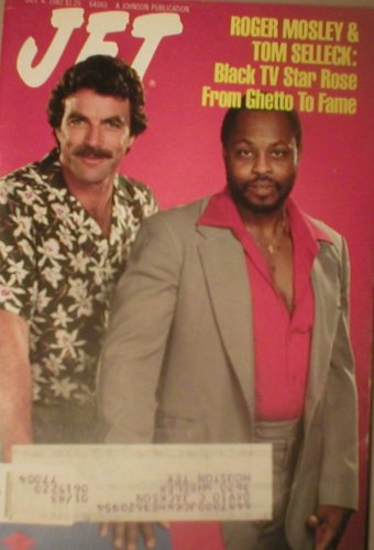 Jet Magazine October 4 1982 Roger Mosley & Tom Selleck (Single Back Issue)