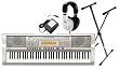 Casio WK200 76 Key Personal Keyboard Package (With Stand, Headphones and Power Supply)