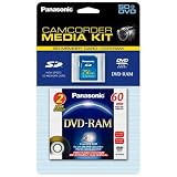 Panasonic Camcorder Media Kit with 60-min. DVD-RAM Disc 2-pk.